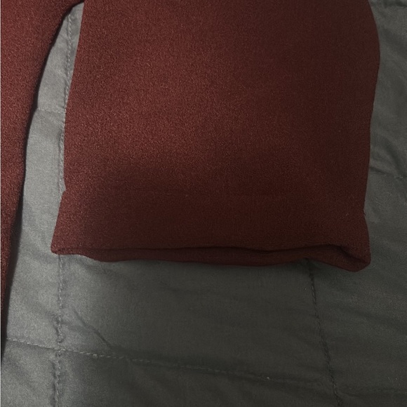 Maroon Oversized Blazer Medium - Picture 3 of 5